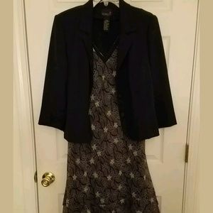 Scarlet Navy Blue Blazer and Dress 11/12
